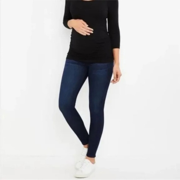 AG Adriano Goldschmied Secret Belly Maternity Skinny Jeans  - Picture 1 of 6